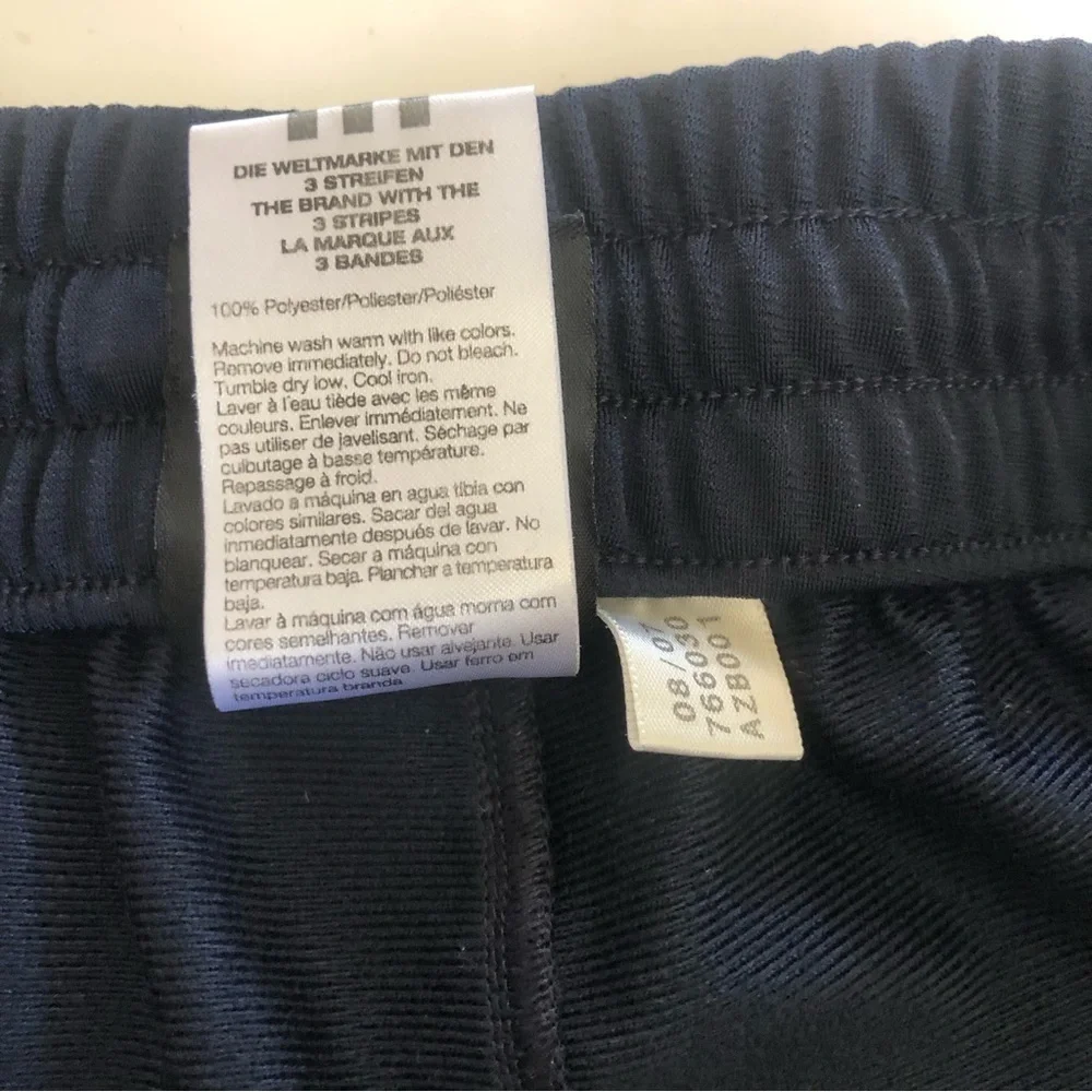 Adidas Men’s Vintage 2007 Navy Blue Sweatpants Size XL
